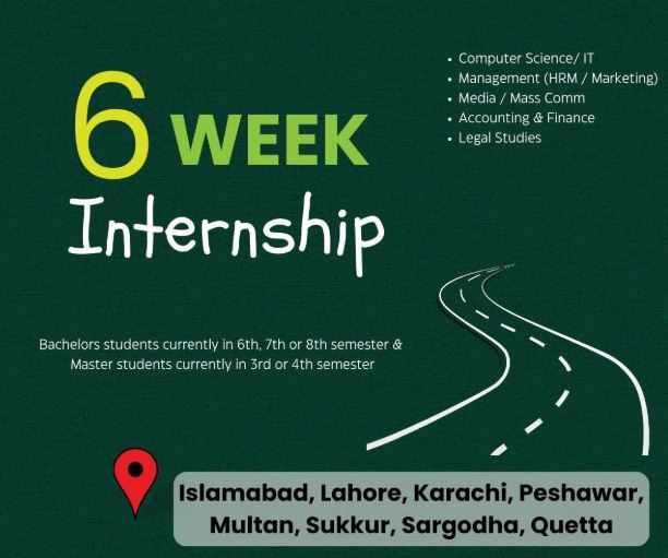 Latest NADRA Aghaaz Summer Internship Program Advertisement