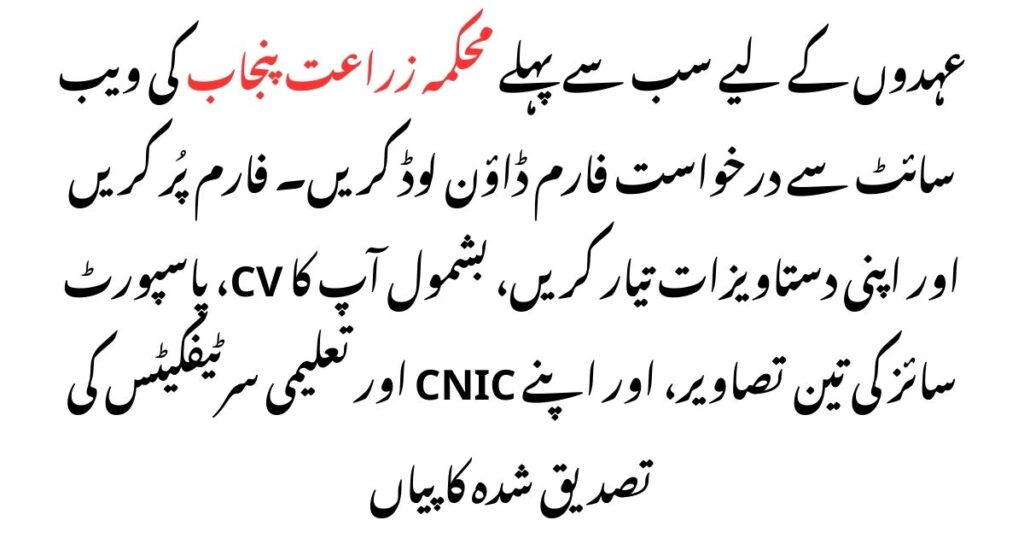 Punjab Agriculture Department Jobs
